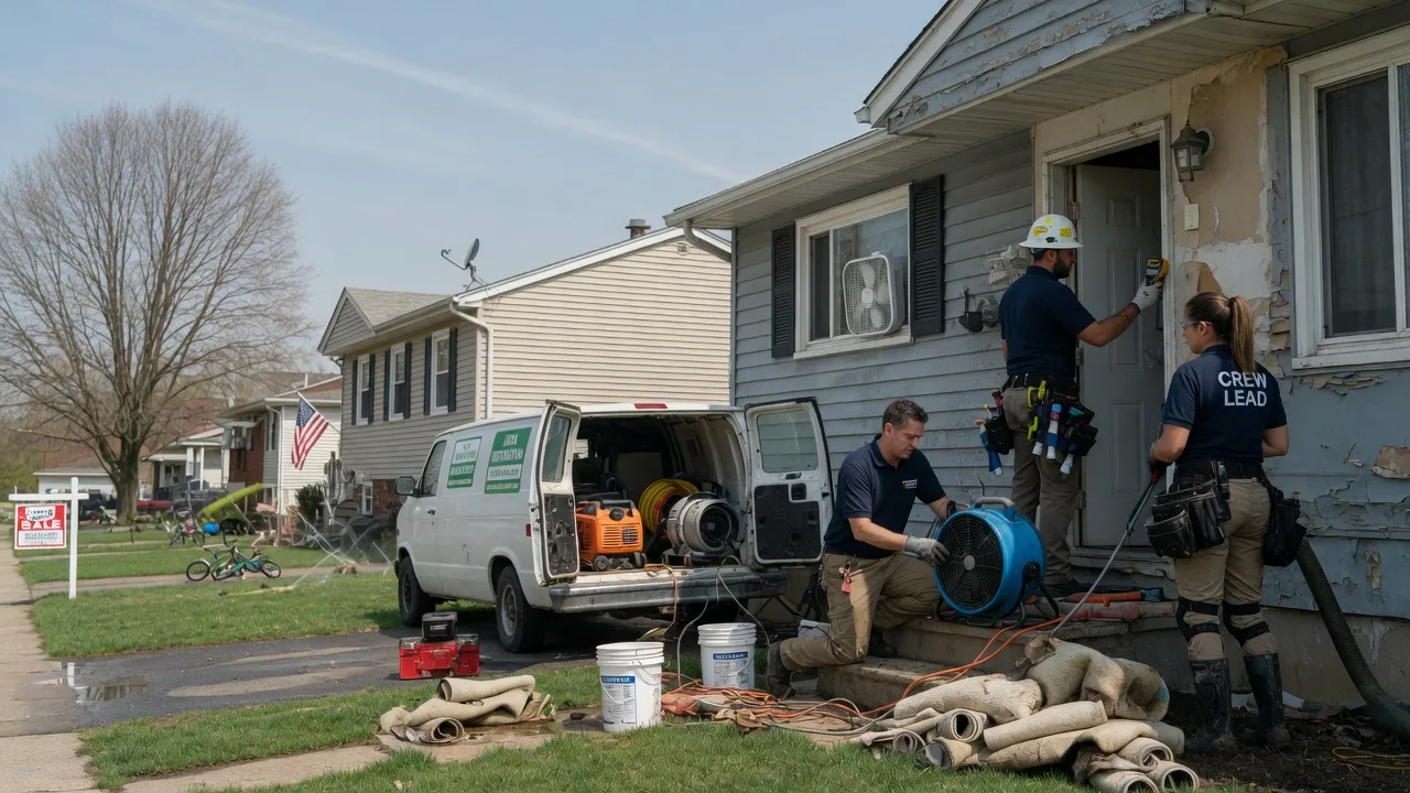 Flood Cleanup in East Providence, RI near me